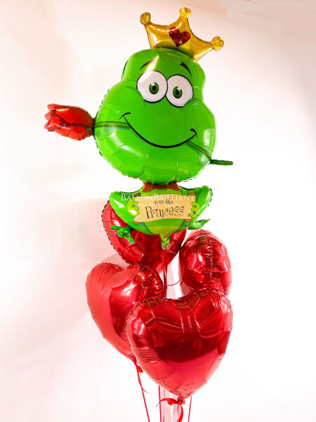 Valentines Strauß "Kiss me Princess"