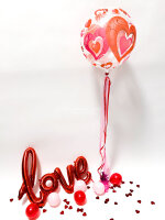 Kugelballon "Herzi" + love